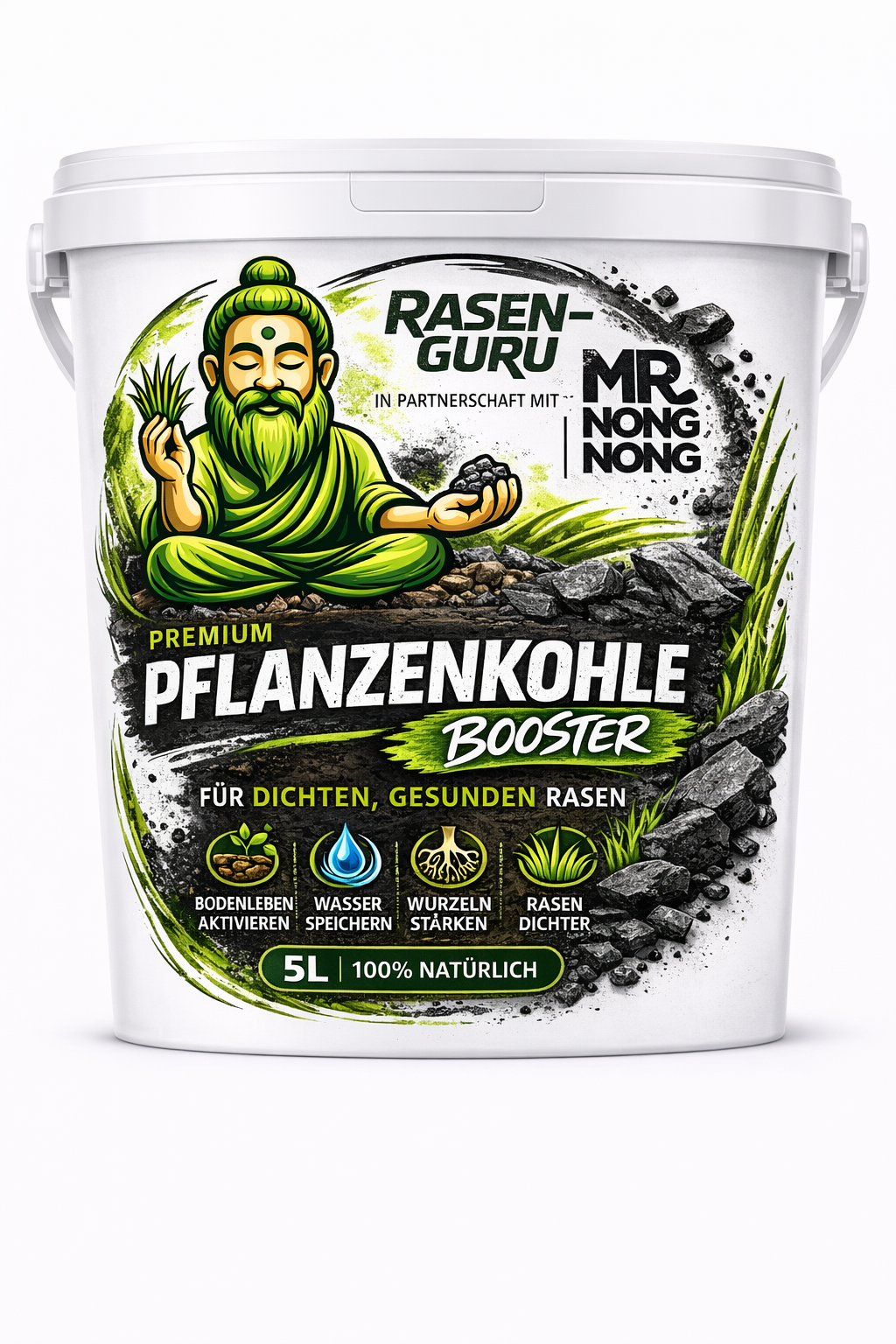 Pflanzenkohle Booster