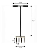 Hand-Aerifizierer zum Belüften von Rasenflächen